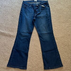 Loft Jeans sz 14 boot cut mid rise